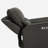 48.5" Oversized Faux Leather Power Recliner with Adjustable Headrest-443200578