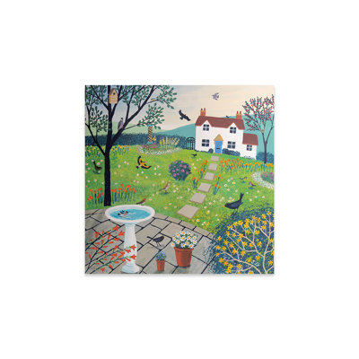«Bird Garden» par Jo Grundy - impression non encadrée