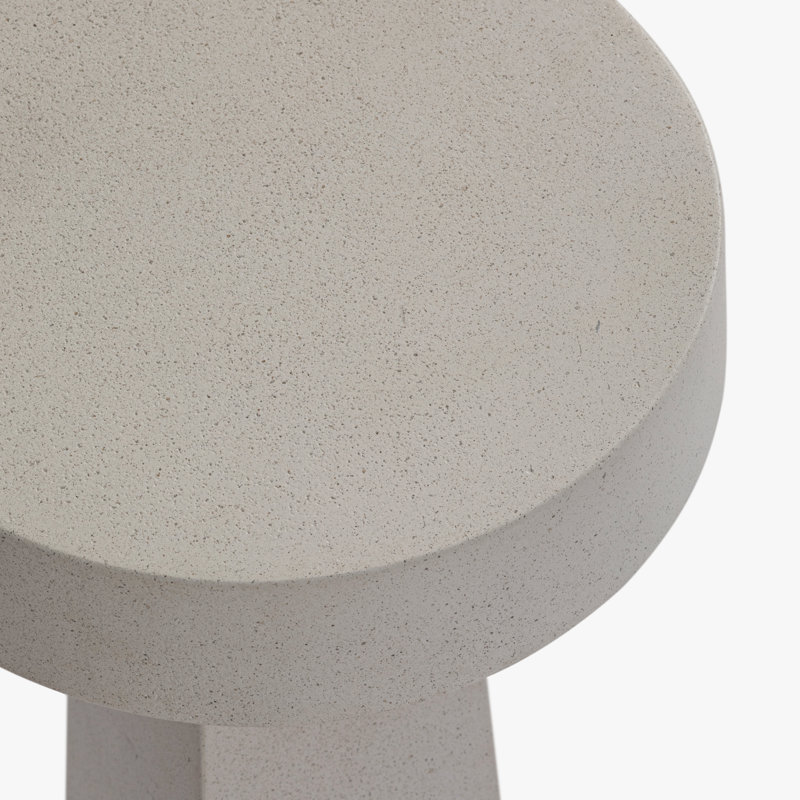Johari End Table, White
