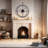 Wrought Iron Wall Clock-1490041307