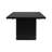 Rectangular 84-inch Wood Dining Table Black