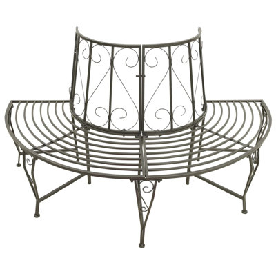 Agosto Steel Outdoor Bench