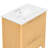 30 Inch Freestanding Bathroom Storage with Ceramic Sink, Solid Wood Frame, Soft Close Doors & Drawers-415133278