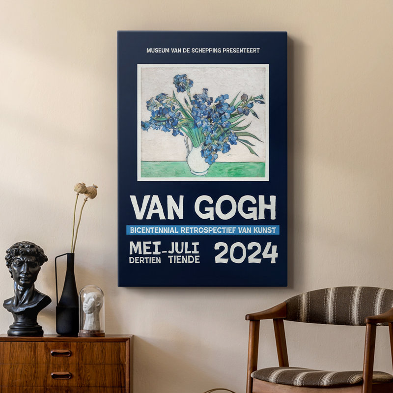 Van Gogh, exposition d'affiches I - galerie sur mesure, H 27 po x l 18 po