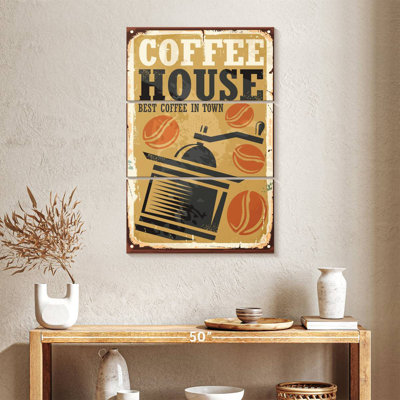 Kema Coffee House Poster Wall Sign
