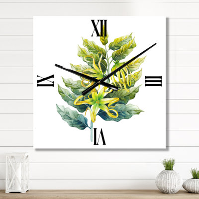 Horloge murale traditionnelle Ylang Ylang
