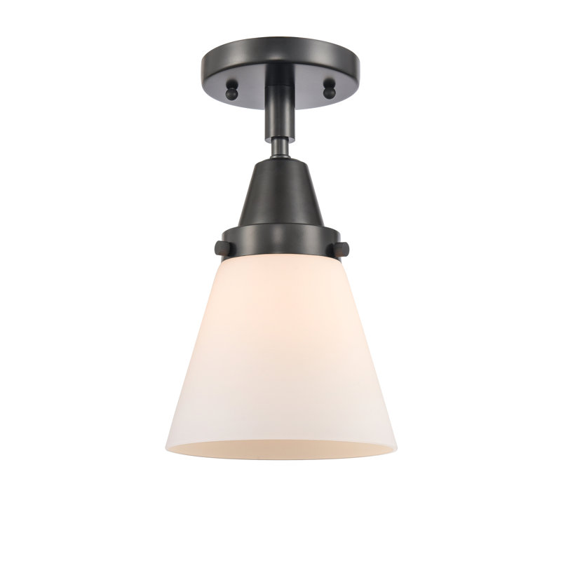 Plafonnier en verre, Ampoule non incluse, Oui, Noir mat