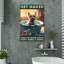 «Yorkshire Terrier Get Nake», reproduction d'art graphique sur toile tendue-1757050561
