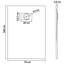 Jamerson Plastic Shower Tray-523106952-523106995