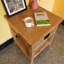 Neilton 50cm W Solid Wood Bedside Table