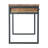 Claremont Rustic Wood and Metal Desk-671411674