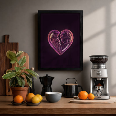 Fractured Light Modern - Framed Print