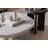 Modern Grey Coffee Table, 36.2 x 13.8 x 36.2 Inches | 100% MDF with Sturdy Wooden Legs, 22 Lbs Bearing Capacity | Stylish Solid Color Design - Perfect for Living Room & Contemporary Spaces