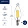 B11E12 40 Watt Equivalent B10 E12/Candelabra Dimmable 5000K LED Bulb