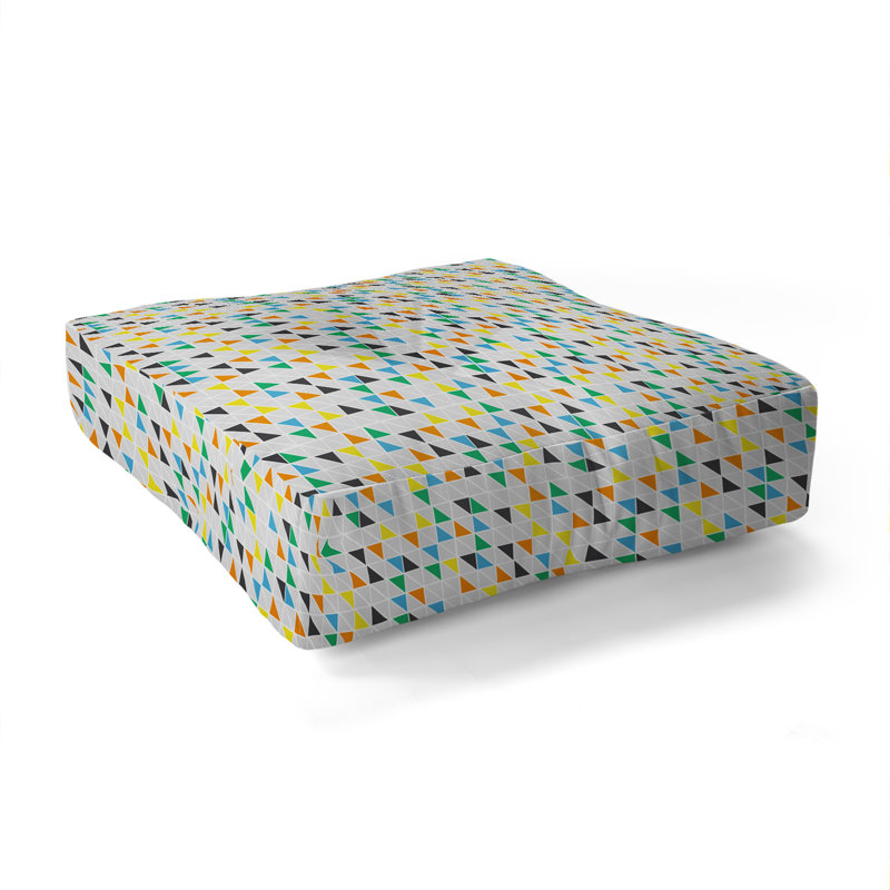 Vy La Triangles Train Floor Pillow