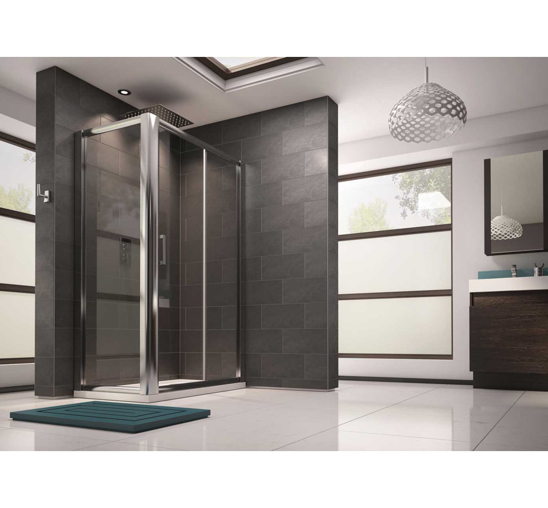 Framed Single Sliding Shower Door