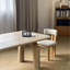 Table rectangulaire moderne simple en bois massif-1588368555