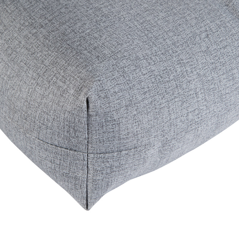 Lester Outdoor Chair Cushion, Gray Heather, 1, 21" H x 21" W x 21" D