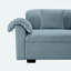 Canapé trois places en velours doux en forme de U-797856518-797856514