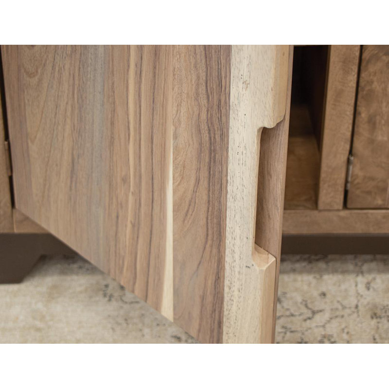 Natural Parota Wood Sideboard - 70"