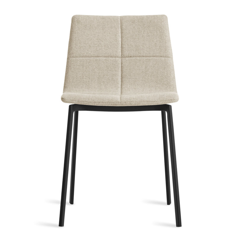 Between Us Upholstered Dining Chair, Tait Stone Textured Basketweave