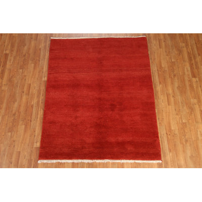 Tapis uni Gabbeh 5x6