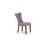 Gallatin Parson Kitchen Chairs - Button Tufted Nailhead Trim Dahlia Linen Fabric Padded Dining Chairs, Set of 2, Jacobean-1769865901-1851170379