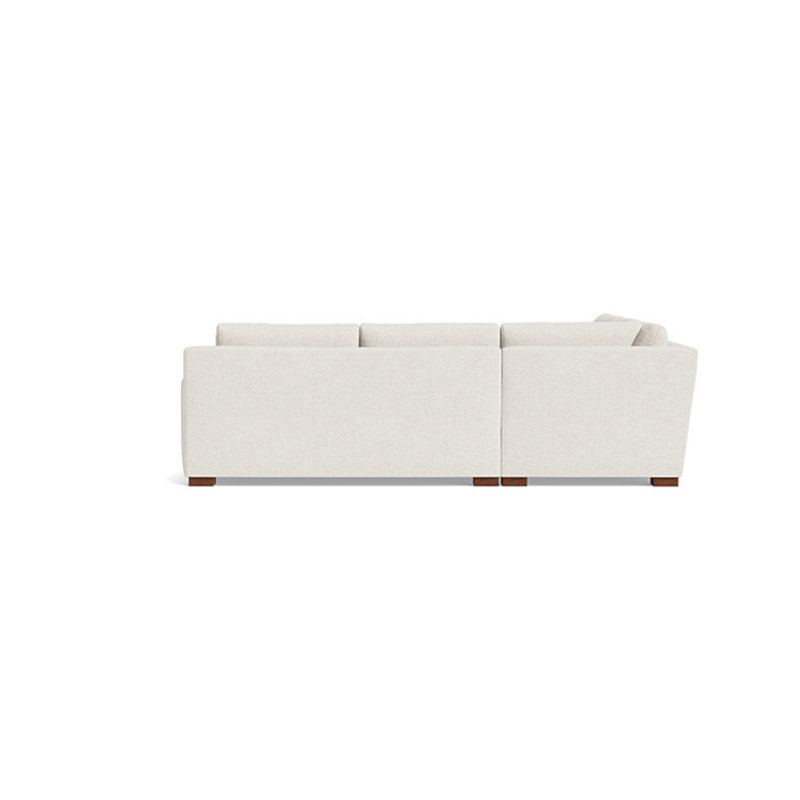 Catalina Sectional, Performance Weave - Onyx, Left Hand Facing