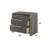 Jehoram Gray Finish Nightstand