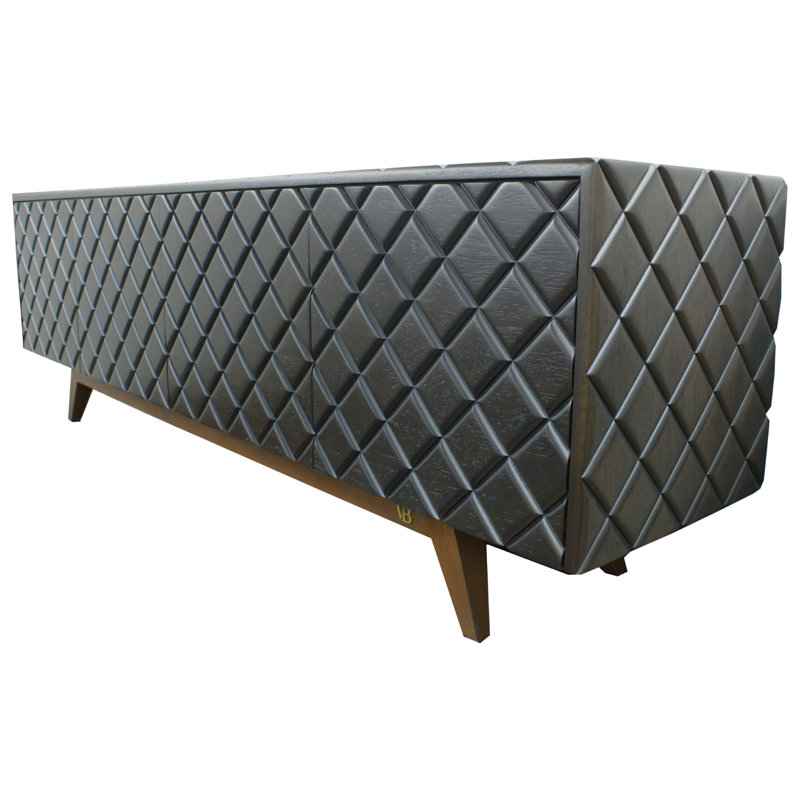 Sideboard 81'' Solid Wood Sideboard