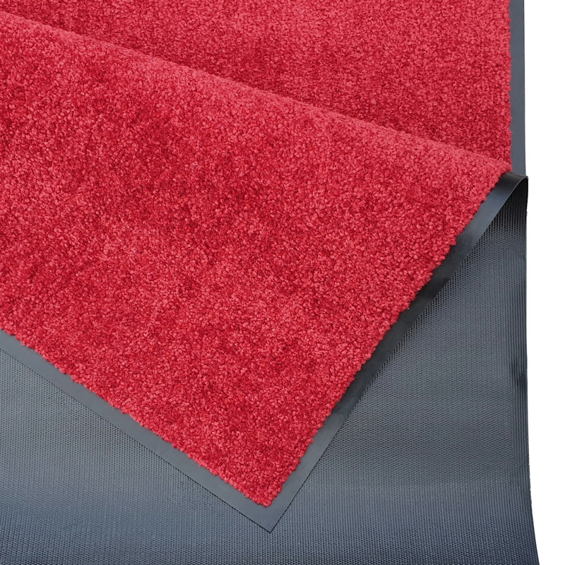 Wash & Clean Doormat, Bordeaux Red, 60cm W x 180cm L
