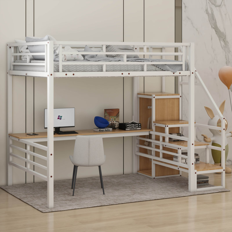 Mason & Marbles Vivi Kids Full Loft Bed | Wayfair