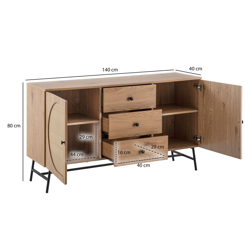 140.0cm Sideboard