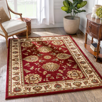 Cooksey Oriental Synthetic Area Rug