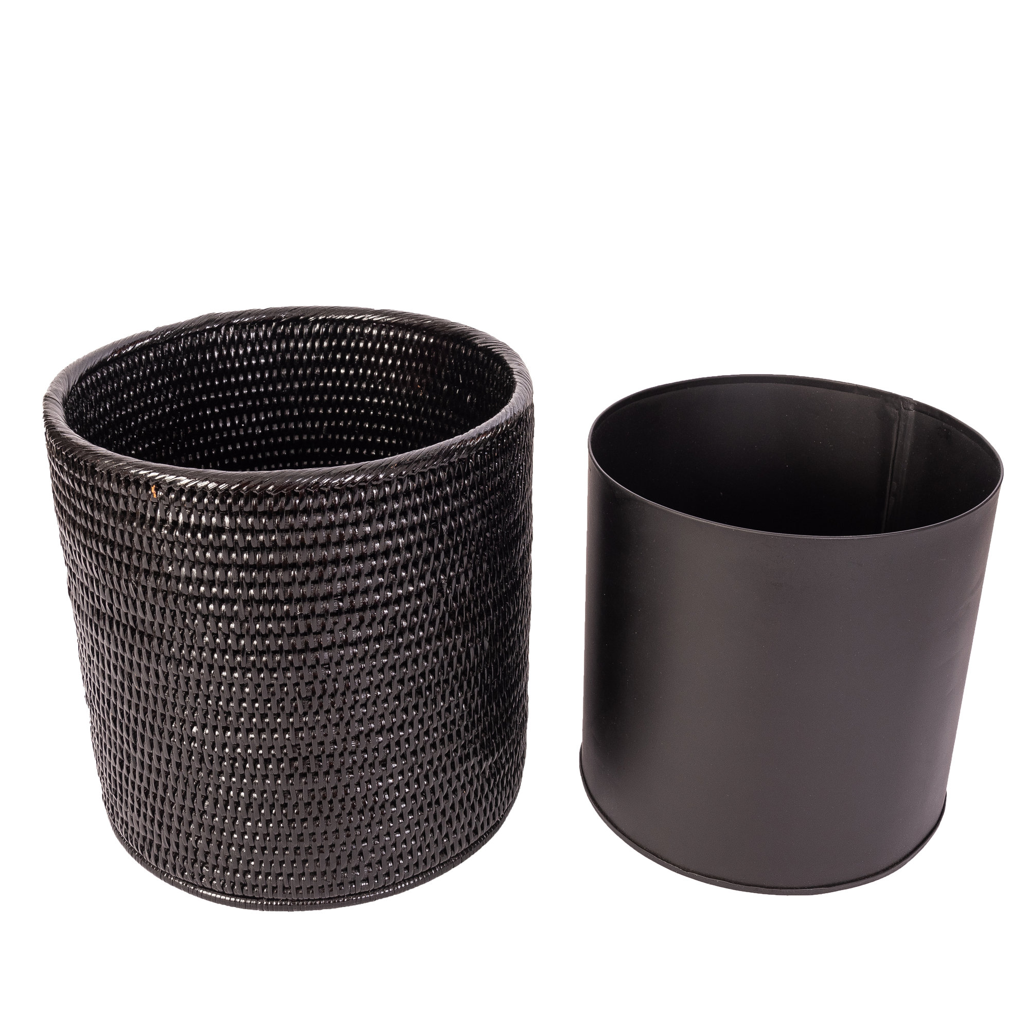 Sunbury 4.5 Gallons Waste Bin, Tudor Black