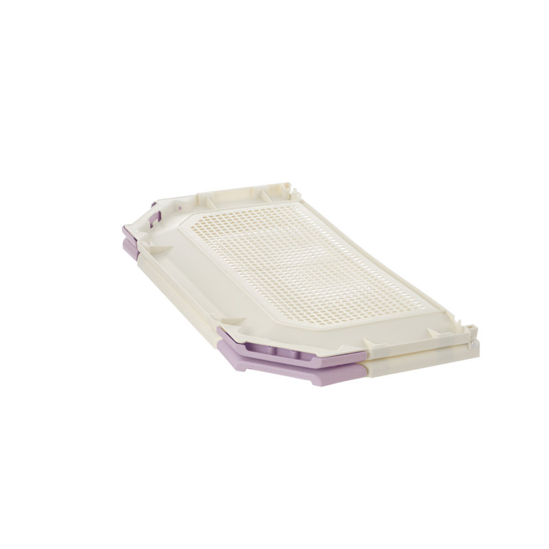 Porte-coussin en filet Paw Trex, Beige / Mauve