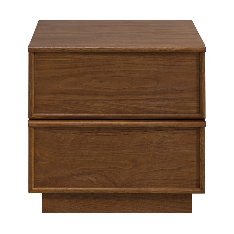 Table de chevet 21 "en noyer naturel Collins