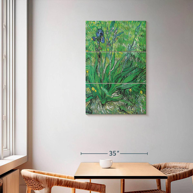 Iris 1889 II, 57" H x 36" W