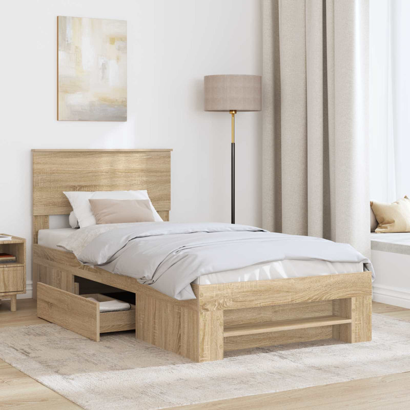 Bed, Sonoma Oak, Small Single (2'6)