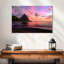 Coucher de soleil sur la plage mauve Gillard-108726465