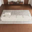 Canapé modulaire en L pour salon, beige-106453470