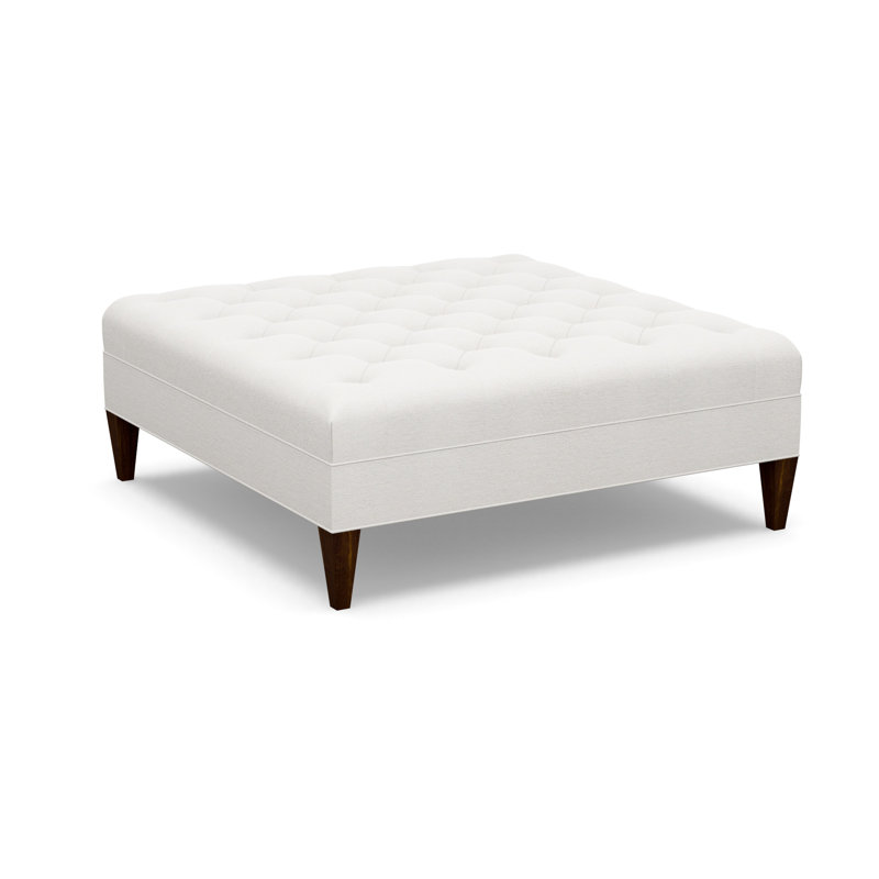 Square Ottoman, Walnut, 9637-82