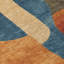 Tapis bleu marine Xhevrie intérieur / extérieur lavable à la machine-673457967
