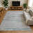 Premium Machine Washable Slesnick AMF1665 Stripes Rug-1008276044