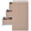 Arienna 40cm W Manufactured Wood Bedside Table