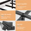 Structure de lit plateforme en bois massif avec tête de lit, capacité de 800 lb, aucun sommier nécessaire, grand rangement sous le lit, assemblage facile-2071932787-2071932781
