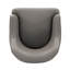 Chaise de salle à manger en taupe