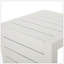 Table en forme de C CAPE CORAL ALU GRIS-1383093079