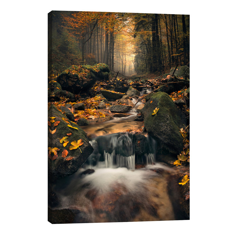 Autumn Jungle 1 Piece Wrapped Canvas Wall Art, 101.6 cm H x 66.04 cm W x 1.91 cm D