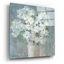  'Daisies All Day Light' by Danhui Nai Acrylic Glass Wall Art, 24" x 24"
